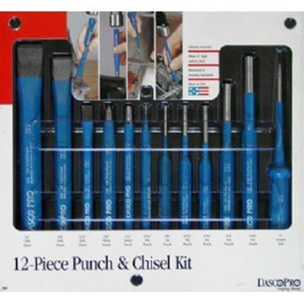 Vaughan & Bushnell 12PC Punch And Chis Kit 88